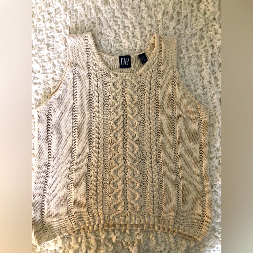 Vintage Gap Knit Sweater Vest